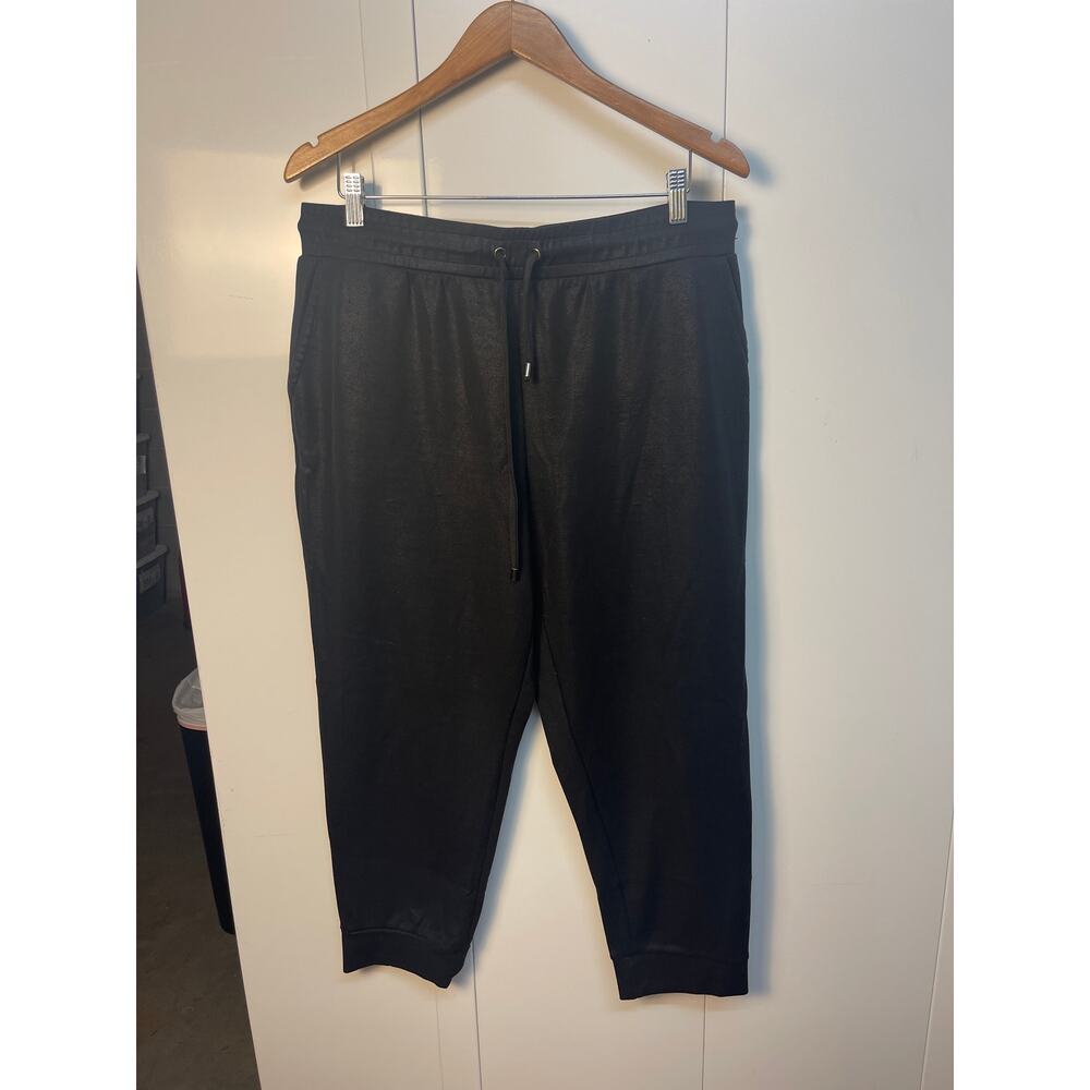 The Limited Black Draw String 3/4 Length Jogger Lounge Pant XL Pre-owned‎